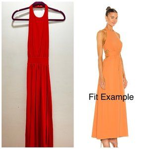 NWT Susana Monaco High Neck Maxi Size M